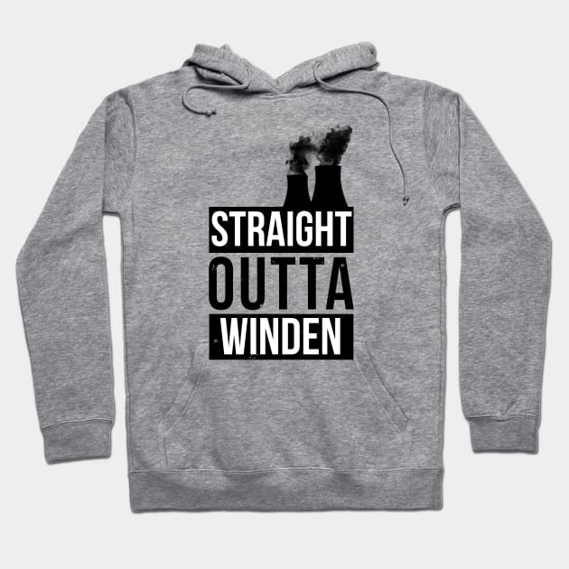 Straight Outta Winden Hoodie by guayguay